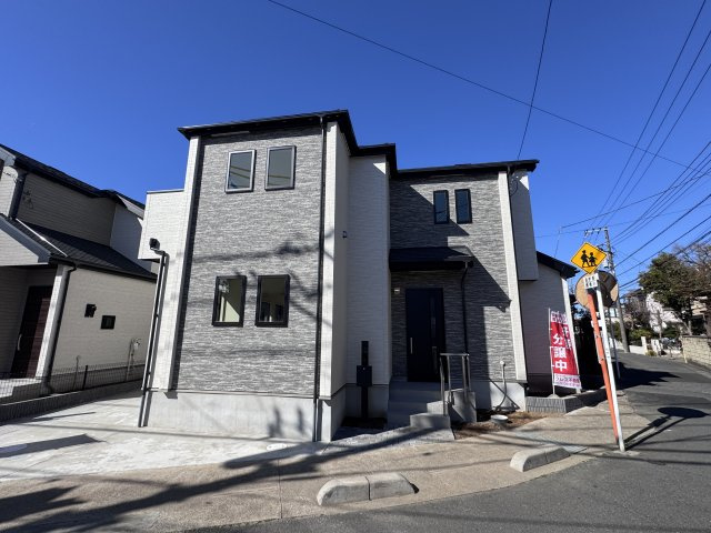 松戸市馬橋新築戸建【馬橋小学校：7分】の外観|A号棟外観