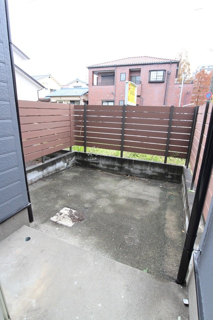 OCTOHOUSEのバルコニー