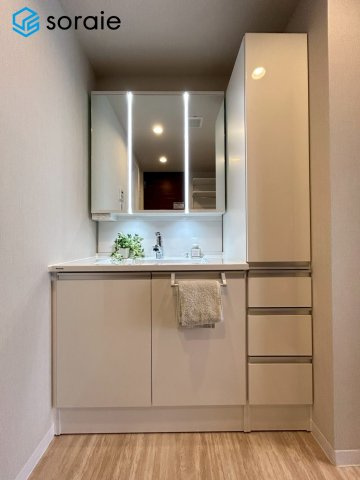 グーディッシュ川越アルバートルの独立洗面台|4/21撮影