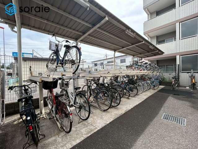 グーディッシュ川越アルバートルの駐輪場|4/21撮影