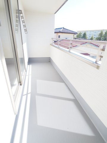 【バルコニー】 | ＧＲＡＦＡＲＥ　笹木野字南中谷地　１号棟 | ★内覧予約で新米4kg★