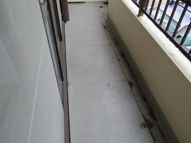 ピュア五反田のバルコニー