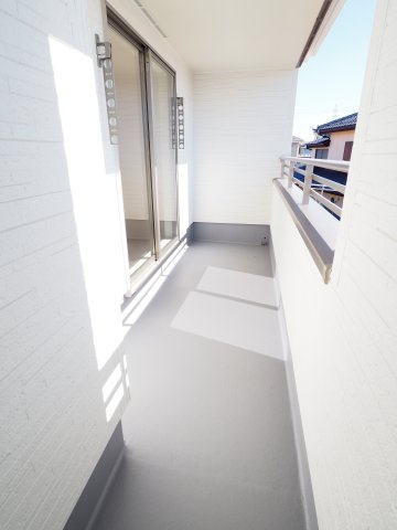 【バルコニー】 | ＧＲＡＦＡＲＥ　笹木野字南中谷地　２号棟 | ★内覧予約で新米4kg★