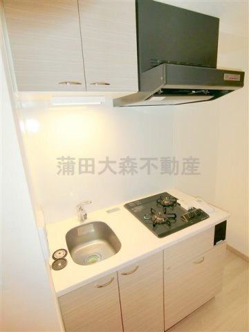 ルーブル大森西のキッチン|2口ガスシステムキッチン！