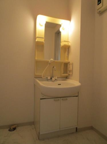 フロイント長門石の洗面所