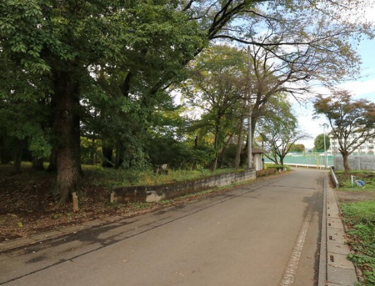 【土地】鶴ヶ島市高倉12号売地 全５区画の前面道路含む現地写真