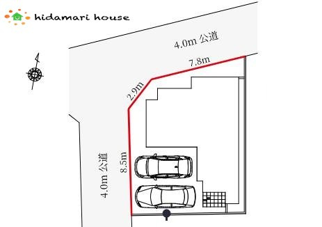 上尾市本町1期　新築戸建　Terrechez01の区画図