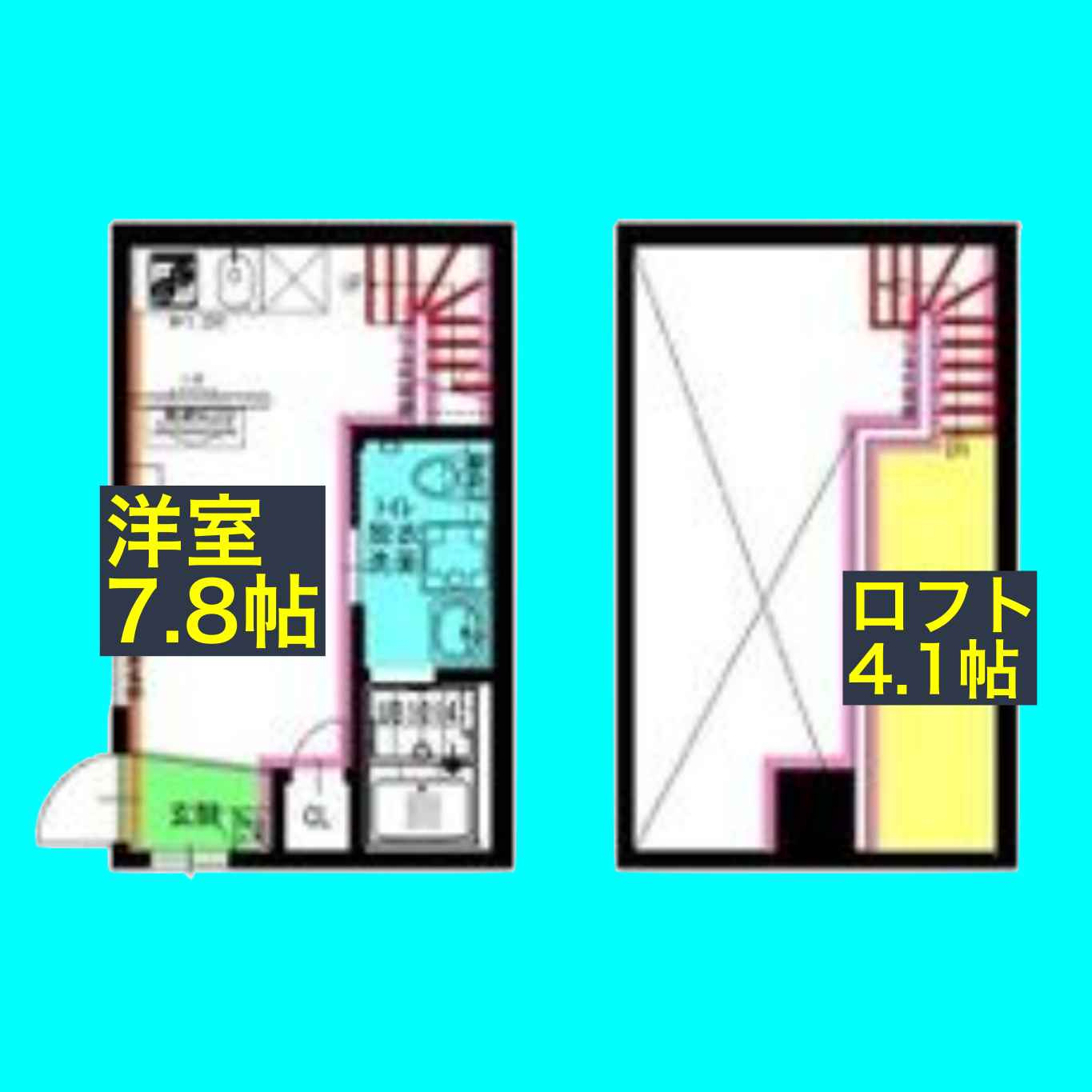 Velo JIYUGAOKA(ヴェロジユウガオカ)の間取り