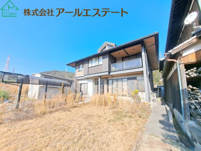 姫路市奥山　中古戸建の庭