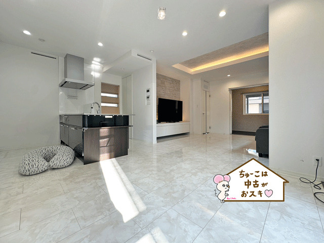 仙台市太白区四郎丸昭和中の居間・リビング