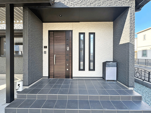 仙台市太白区四郎丸昭和中の玄関