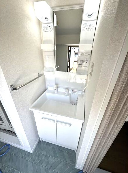 ピュア五反田の洗面所