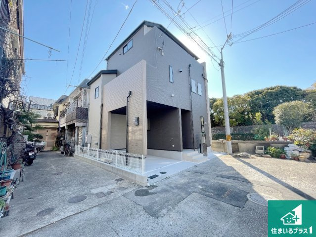 西宮市浜甲子園　新築一戸建ての外観|安心の10年保証！外観を美しく保ち、雨水で汚れを落とします！気になることがありましたら、お気軽にお問い合わせください！