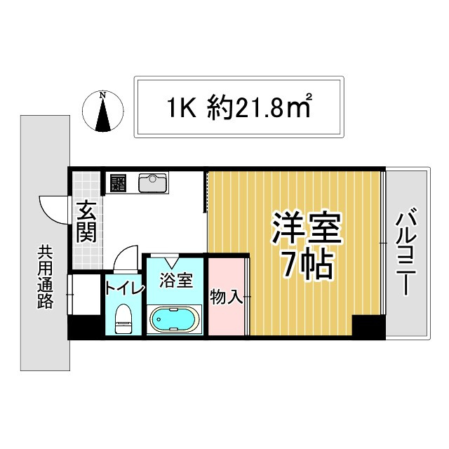 第7レジデンス春田桂坂の間取り