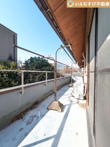 熊谷市末広3丁目　中古戸建のバルコニー