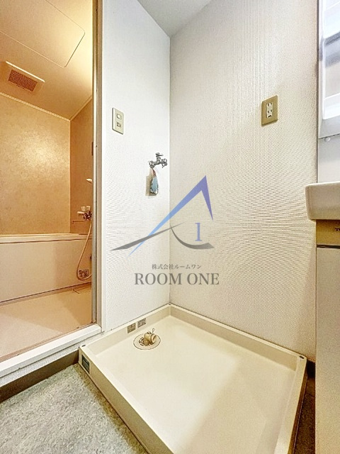 エトワール船堀の設備|洗濯機置き場です。