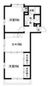 【間取り】 | 使いやすい２ＤＫの間取りです！