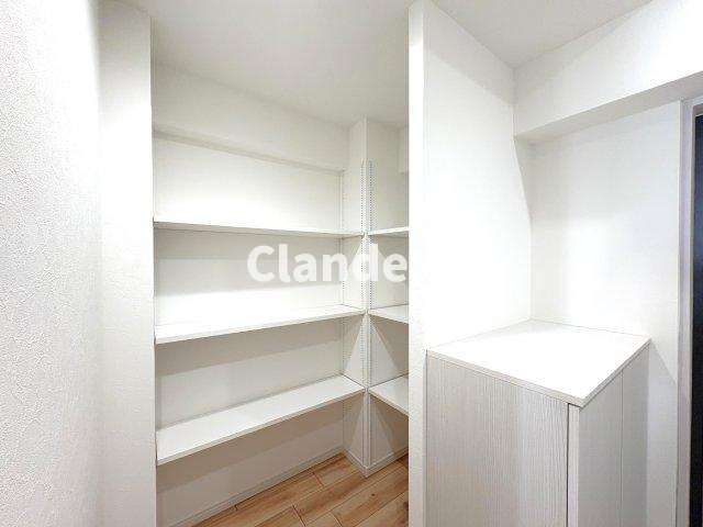 第二お花茶屋ダイヤモンドマンションの収納|ドキドキの新生活も、安心してスタート。ぴったりの住まいを見つけませんか？クランディアが一緒に住まい選びをサポートします‼　まずは、お気軽にお問合せください　＃クランディア