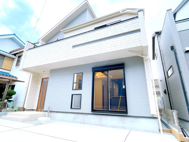 【区画図】 | ふじみ野市川崎2丁目　新築一戸建住宅　全6棟　(ふじみ野店) | 前面道路は6.0mと広々開放的です！
全棟駐車2台可能な為、セカンドカーをお持ちのファミリーにもお勧めです！※車種による。