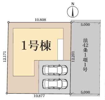 千葉市中央区生実町第２の区画図