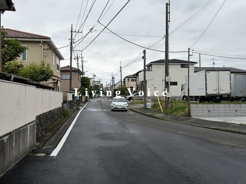 【仲介手数料０円】藤沢市大庭5期　新築一戸建ての前面道路含む現地写真|藤沢市大庭5期　新築一戸建て