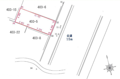 【区画図】 | 台東区清川１丁目の売地 | ～区画図～