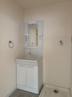 【洗面所】 | ロイヤル八尾 | ゆったりとスペースのある洗面所