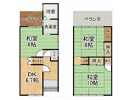 山科区安朱馬場ノ西町　中古戸建の画像