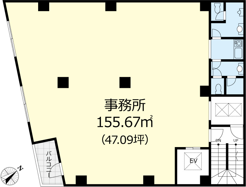スギタビルの間取り