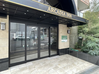【エントランス】 | アルカディアイン | ゴージャスなエントランスです♪オートロック新設