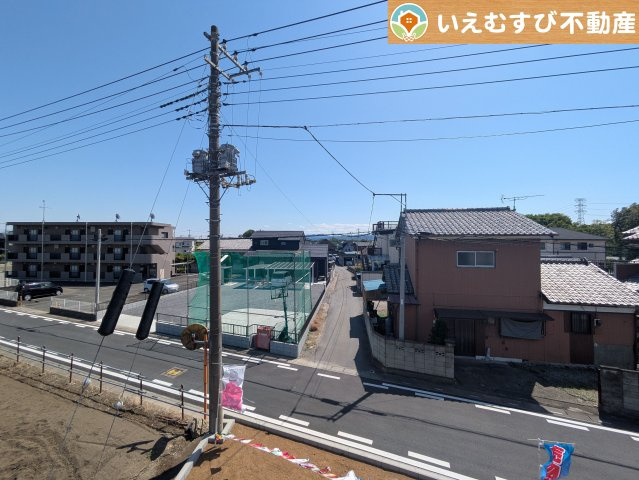 Cradle garden　美里町小茂田第3の展望|高い建物が無く開放感のある展望
バルコニーからの展望も開けていて閑静な住宅地が望めます。日当りも良いですね♪
