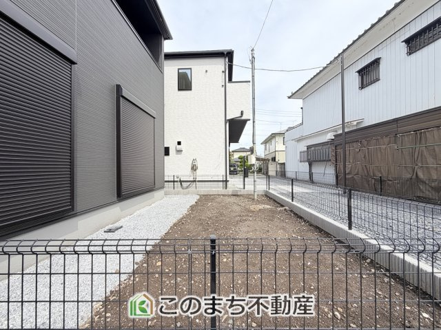 グラファーレ宇都宮市雀の宮5期の庭|大きなお庭でご家族や友人を招いてＢＢＱもできますね！お子様の水遊びにもぴったりです☆