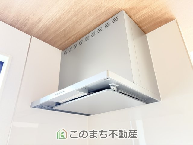 グラファーレ宇都宮市雀の宮5期のキッチン|お料理の匂いもスッキリ♪シンプルデザインで掃除も簡単‼