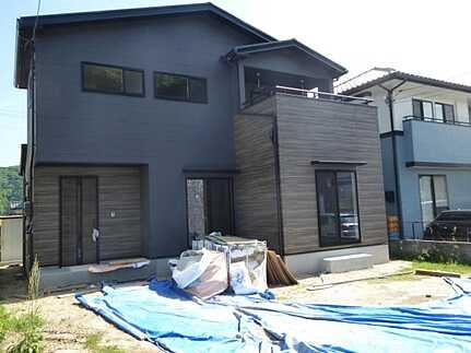 広島市安佐北区安佐町大字くすの木台　新築一戸建ての外観