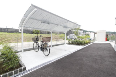 【その他共用部分】 | porte bonheur ふたかみ | 駐輪場です