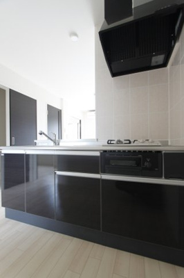 【キッチン】 | porte bonheur ふたかみ | お料理しやすいキッチンです