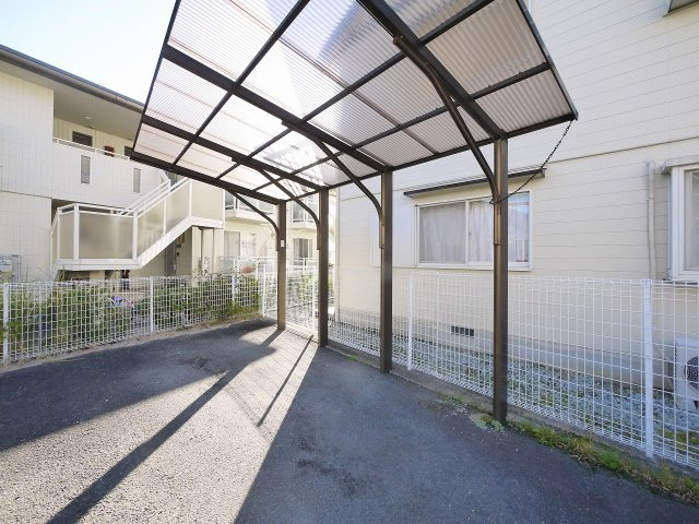 レスポワールⅡのその他共用部分|駐輪場です
