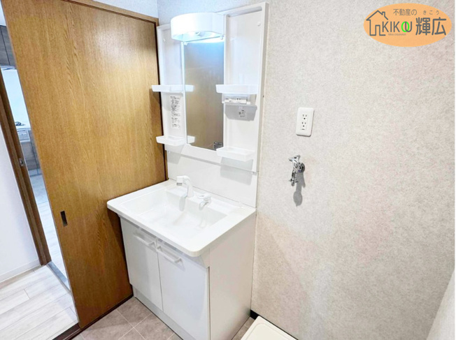 【独立洗面台】 | プレステージ明石魚住Ⅲ　3階