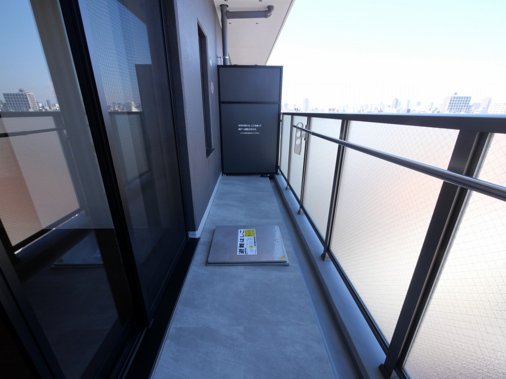 グランパシフィック東今里innovationのバルコニー