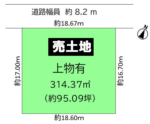 【土地図】 | 大阪狭山市西山台2丁目 土地