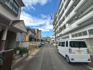 【前面道路含む現地写真】 | 右京区嵯峨新宮町　建築条件付