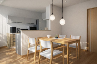 【完成予想図】 | 右京区嵯峨新宮町　建築条件付 | 《参考プランイメージパース》