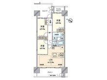 パークナード新梅田アーバンパレスの間取り