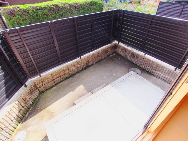 コテージパラムのバルコニー