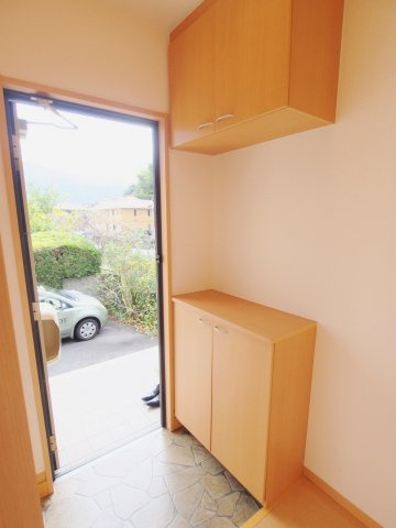 コテージパラムの玄関