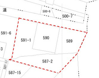 藤岡市本郷　中古1500の地図