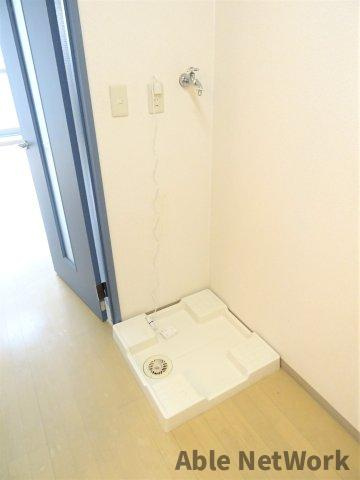 セレ・ＴＫハイツの洗面所|洗濯機置き場