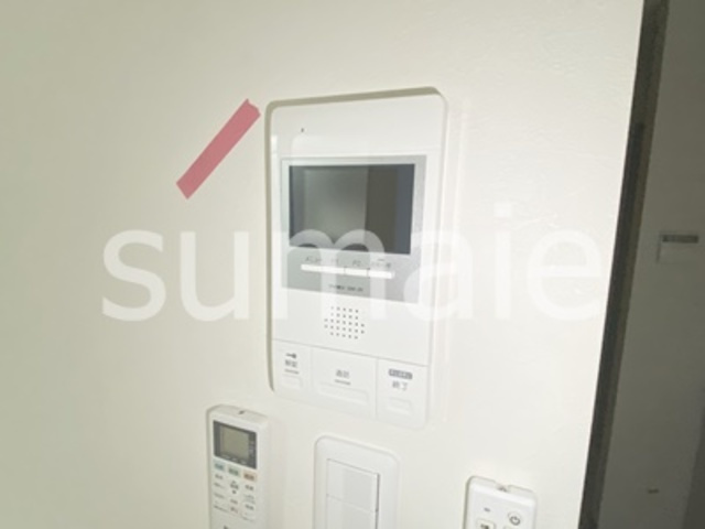 セレーノ新田のセキュリティ|モニタ付きインターホンです☆