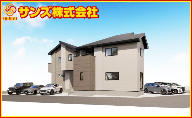 郡山市富久山町八山田字一本橋　　　  １号棟　　　明健小学校、明健中学区　の居間・リビング|※同社施工例