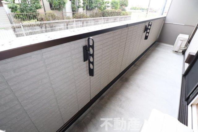 アクアフェリーチェ　B棟のバルコニー